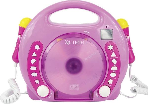 Vedes Karaoke CD Player rosa