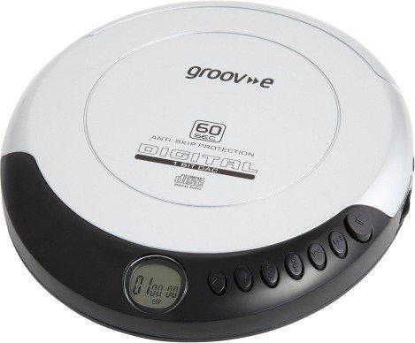 Groov-e Retro Series Personal CD Player silber