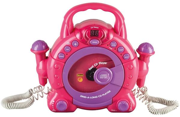Idena Sing-A-Long CD-Player pink