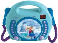 Frozen 80097, Frozen Portable CD player with 2 Sing Along microp