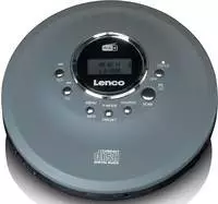 Lenco CD-400GY, Lenco CD-400GY - Portable CD/ MP3 player for CD CD-R CD-RW - Gray