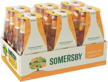 Carlsberg Somersby Mango & Lime Cider Flaschen 24x0,33l