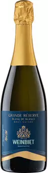 Weinbiet Manufaktur Grande Réserve Blanc de Blancs Brut Nature 0.75l