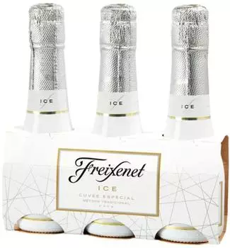 Veuve Clicquot ICE Cava halbtrocken 3x0,2l