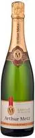 ARTHUR METZ Cr&eacute;mant d'Alsace AOP Cuv&eacute;e Prestige brut, Schaumwein 0.75 l,