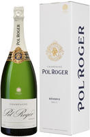Brut R&eacute;serve - 1,5 L-Magnum - Pol Roger - Schaumwein aus Frankreich Wei&szlig;,