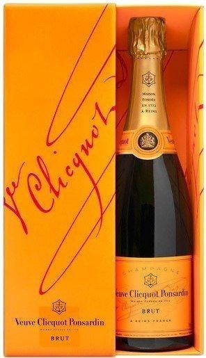 Veuve Clicquot Brut mit Geschenkverpackung 0,75l