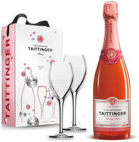 TAITTINGER Prestige Ros&eacute; Cuv&eacute;e brut, Champagner mit Geschenkbox 0.75 l,...