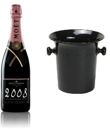 Moët & Chandon Grand Vintage Rosé 0,75l + Champagnerkühler