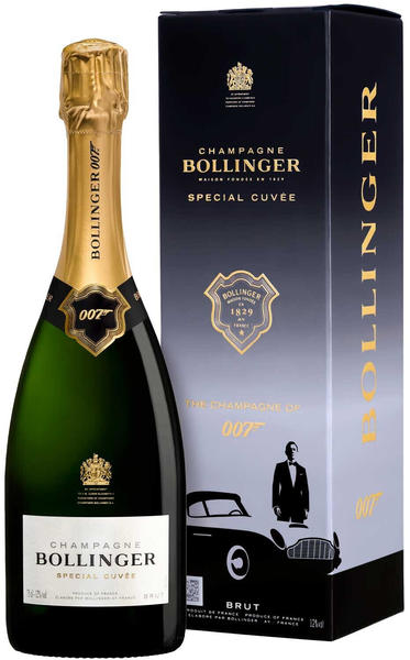Bollinger Champagner Special Cuvée James Bond 007 Limited Editon 0,75l