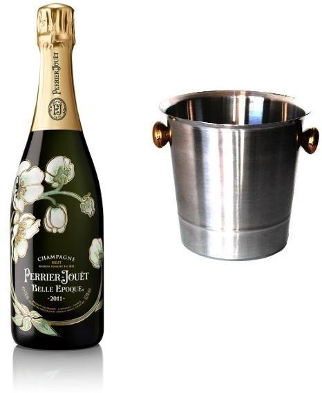 Perrier-Jouët La Belle Époque 0,75l + Champagner-Kühler silber
