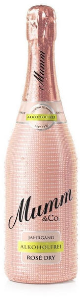 Mumm Jahrgangssekt Rosé Dry alkoholfrei 0,75l