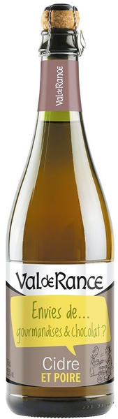 Val de Rance Cidre et Poire feinherb - Apfelwein und Birne 0,75l