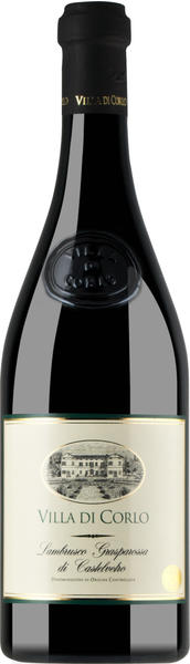 Villa di Corlo Lambrusco Grasparossa di Castelvetro Amabile Frizzante DOC 0,75l