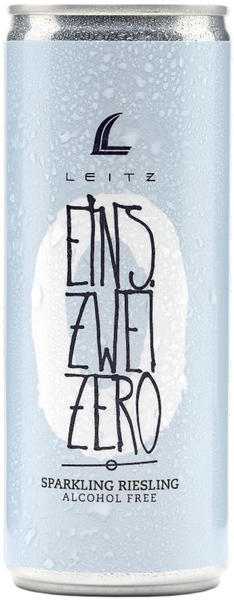 Weingut Leitz Eins-Zwei-Zero Sparkling Riesling alkoholfrei 0,25l