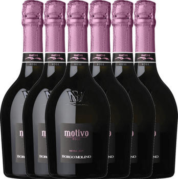 Borgo Molino Motivo Rosé extra dry Vino Spumante 6x0,75l