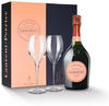 Laurent-Perrier Rosé Champagner Geschenkset + 2 Gläser 0,75l, Grundpreis:...