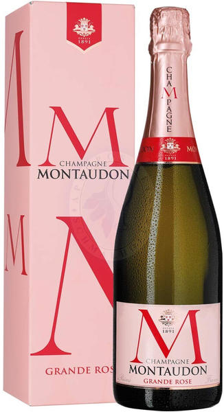 Champagner Montaudon Grande Rosé Brut 0,75l in Geschenkpackung