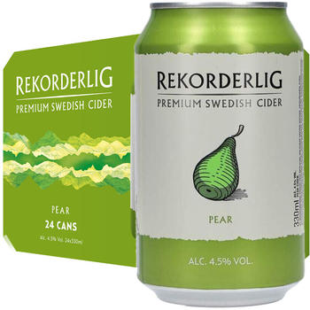 Rekorderlig Swedish Premium Cider Pear (24 x 0,33l)