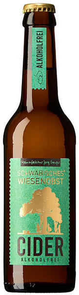 Jörg Geiger Schwäbisches WiesenObst Cider alkoholfrei 0,33l