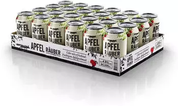 Apfel Räuber Cider Dose 24x0,33l