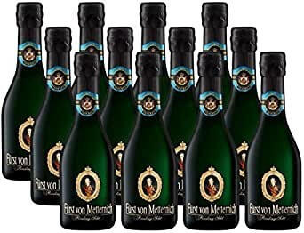 Fürst von Metternich Sekt Trocken Piccolo Flaschen 12 x 0,2 l