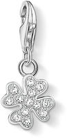 THOMAS SABO Charm-Einh&auml;nger "Kleeblatt" mit Zirkonia (synth.)