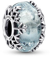 Pandora 792377C00 Silber Charm Winterblaue Schneeflocke