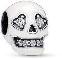 Pandora 792811C01 Bead-Charm Silber Leuchtender Totenkopf