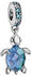 Pandora Meeresschildkröte Murano-Glas Charm-Anhänger (798939C01)