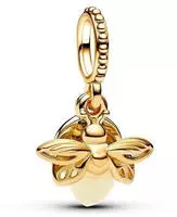 Pandora 769352C01 Charm-Anh&auml;nger Leuchtendes Gl&uuml;hw&uuml;rmchen Goldfarben