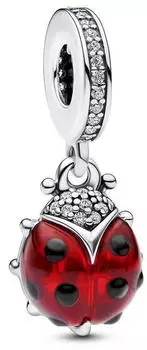 Pandora Roter Marienk&auml;fer Charm-Anh&auml;nger (792571C01)