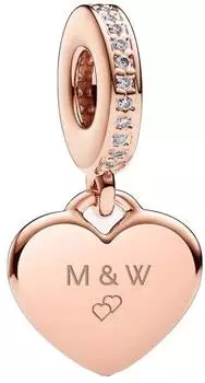 Pandora Gravierbares Herz Charm-Anh&auml;nger (788761C01)