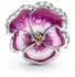 Pandora Rosafarbenes Stiefmütterchen Charm (790777C01)
