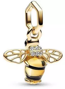 Pandora Funkelnde Biene Charm-Anh&auml;nger (762672C01)