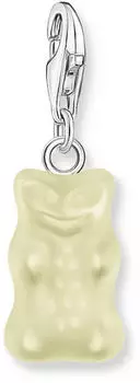 Thomas Sabo Charm-Goldb&auml;ren-Anh&auml;nger in Wei&szlig; Silber (2187-017-14)
