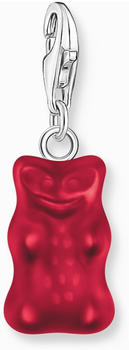 Thomas Sabo Charm-Goldb&auml;ren-Anh&auml;nger in Rot Silber (2189-017-10)
