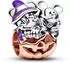 Pandora Disney Micky Maus & Minnie Maus Halloween Kürbis (782816C01)