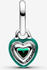 Pandora Chakra-Herz Mini-Charm-Anhänger grün (793042C03)