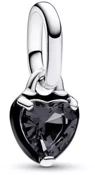 Pandora Chakra-Herz Mini-Charm-Anh&auml;nger schwarz (793042C01)