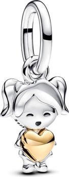 Pandora Happy Girl Charm-Anhänger (763601C00) Pandora Happy Girl Charm-Anhänger (763601C00)