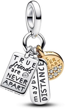 Pandora Dreifacher Freundschafts-Charm-Anhänger (763436C01) Pandora Dreifacher Freundschafts-Charm-Anhänger (763436C01)