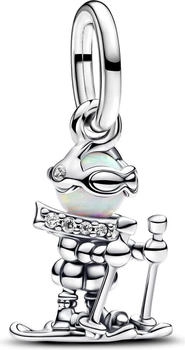 Pandora Skifahrer Charm-Anhänger (793514C01) Pandora Skifahrer Charm-Anhänger (793514C01)