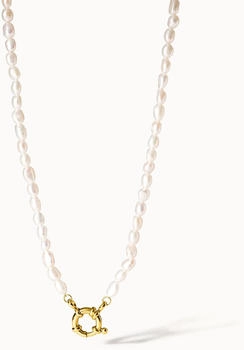 PURELEI Charm-Kette mit Perlen gold