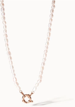 PURELEI Charm-Kette mit Perlen roségold