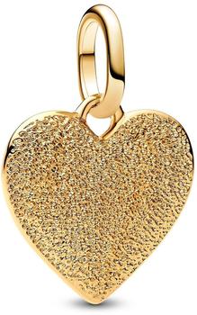 Pandora Gravierbares Herz Medaillon-Charm Seen On Bill Kaulitz