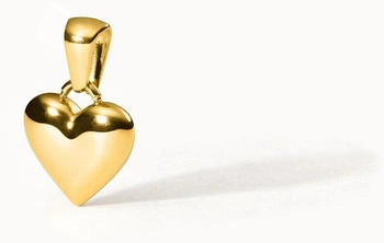 PURELEI Aloha Love Charm gold