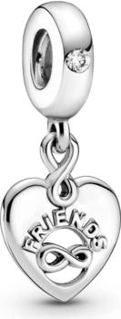 Pandora Dangle charm forever friends heart (799294C01)