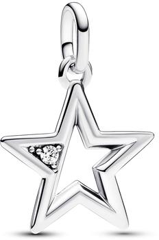 Pandora Sparkling star medallion charm (793032C01)
