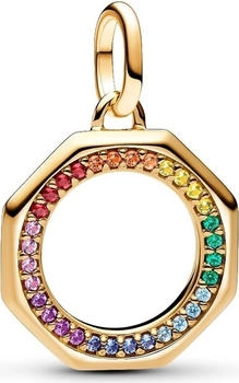 Pandora Rainbow medallion charm (763368C01)